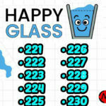 Happy Glass Level 211, 212, 213, 214, 215, 216, 217, 218, 219, & 220
