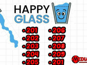 Happy Glass Level 201, 202, 203, 204, 205, 206, 207, 208, 209, & 210
