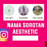 Nama Sorotan IG Aesthetic