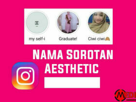 Nama Sorotan IG Aesthetic