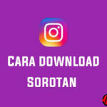 cara download sorotan ig
