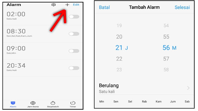 Cara Mengatur Alarm HP VIVO