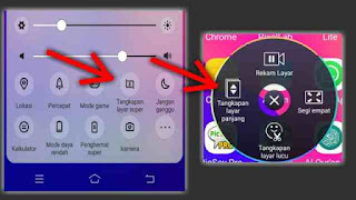 Cara Screenshot dan Rekam Layar di HP Vivo Y91 (Screenshot 3 Jari dan Tombol Fisik)