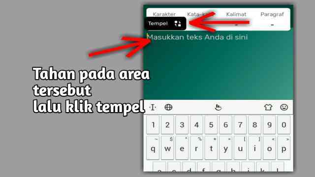 cara menghitung kata, karakter, dan kalimat dokumen lewat hp menggunakan word counter
