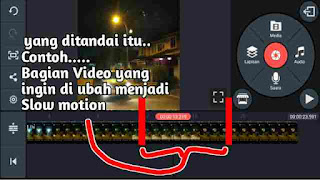 cara membuat video slow motion di kinemaster