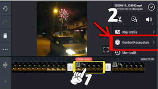 cara membuat video slow motion di kinemaster