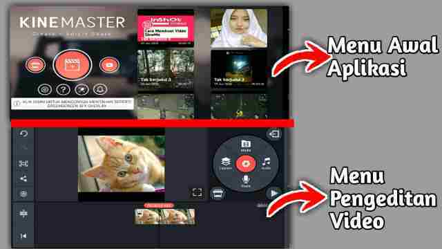 cara edit video di kinemaster