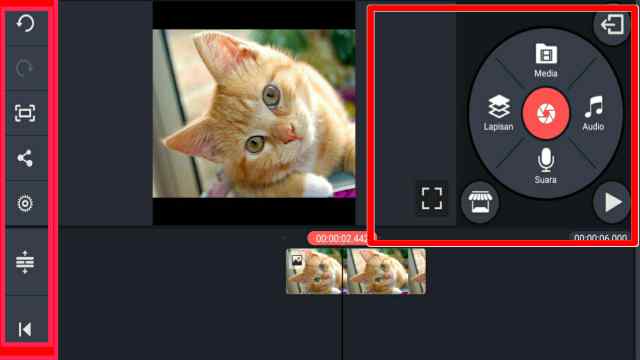 cara edit video di kinemaster