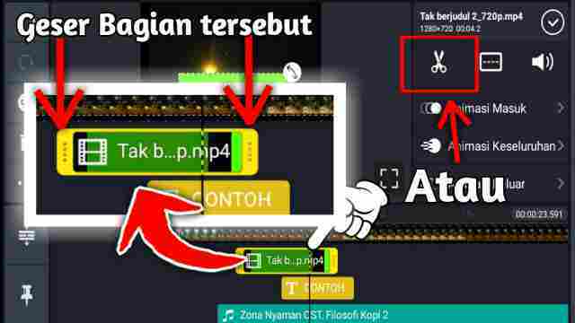 cara edit video di kinemaster