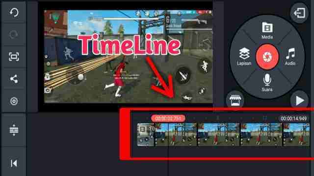 cara memotong video di kinemaster