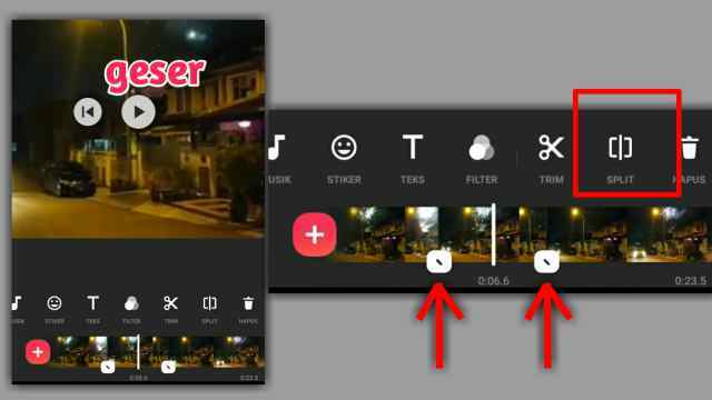 cara zoom video di inshot