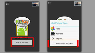 cara background berwarna di picsay pro