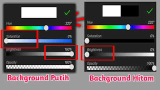 cara mengubah warna background di picsay pro