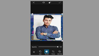 cara pasang twibbon di picsart