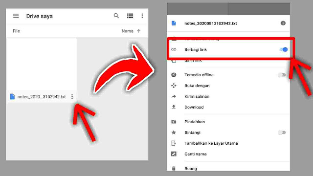 Cara Membagikan File Google Drive Kita ke Orang Lain