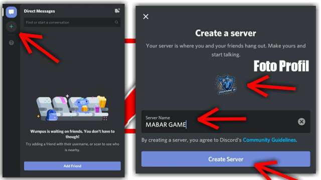 Cara Membuat Server dan Channel Discord Sendiri