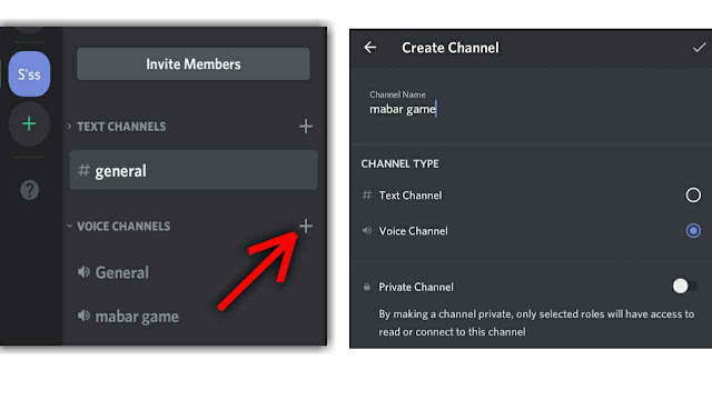 cara membuat Channel Discord