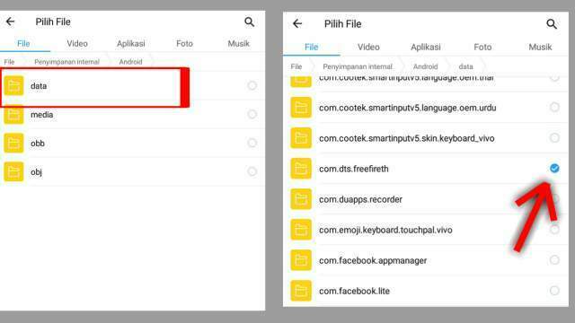 Cara Kirim FF Lewat Shareit