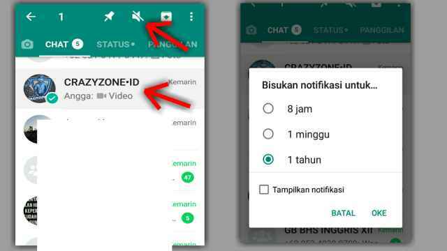 Cara Menonaktifkan WA Saat Bermain Game