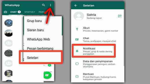 Cara Menonaktifkan WA Saat Bermain Game