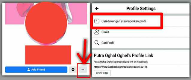 Cara Report Akun Facebook