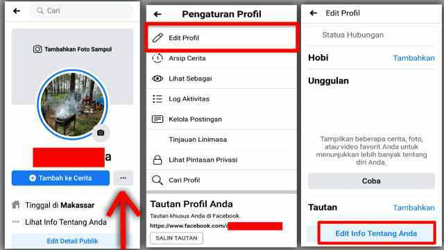 Cara Mengubah Tanggal Lahir FB