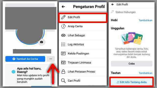 Cara Menyembunyikan Tanggal Lahir FB