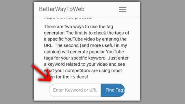 Cara melihat tag video youtube