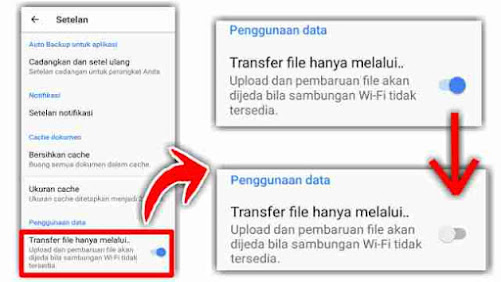 Gagal Upload File di Google Drive