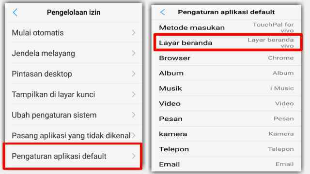Cara Mengganti Launcher di HP VIVO