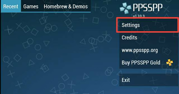 Cara Setting Tombol Kontrol PPSSPP