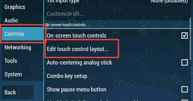Cara Setting Tombol Kontrol PPSSPP