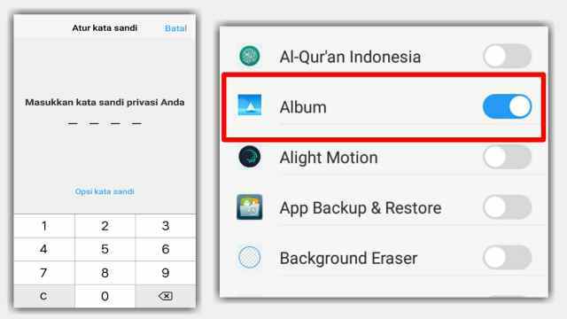 Cara Mengunci Galeri di HP VIVO