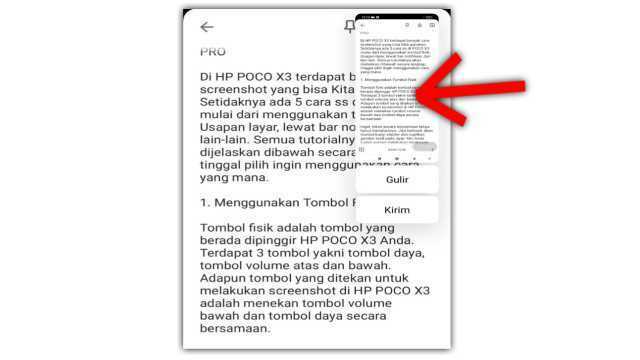 Cara screenshot di poco x3 Cara screenshot di poco x3