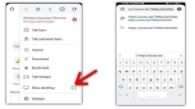 Cara Salin Copy Deskripsi YouTube