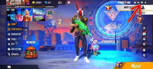 Cara Membuat Tampilan Free Fire (FF) Full Screen