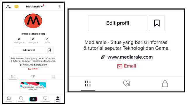 Cara Menambahkan Link di Bio TikTok