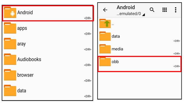 Cara Memasang OBB Game di Android