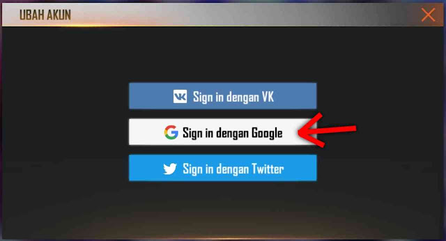 cara membuat akun ff dengan Google