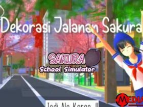 id dekorasi jalanan sakura school simulator