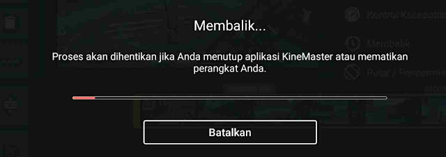 cara membuat video reverse di kinemaster