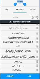 Cara Menambahkan Font di Pixellab