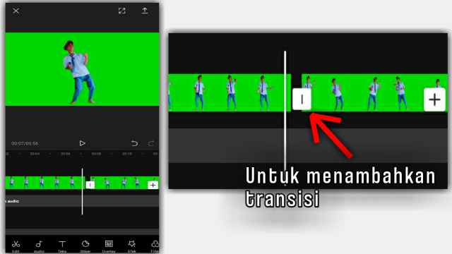 Cara Menambahkan Transisi di CapCut