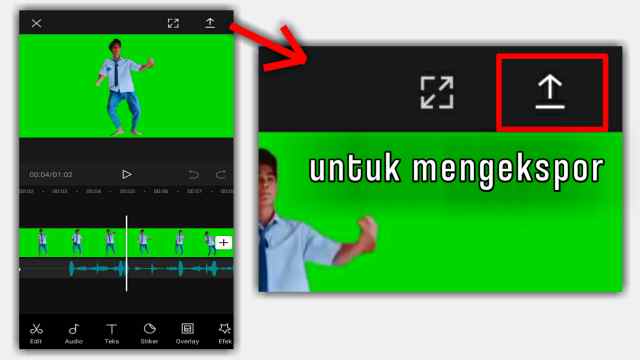 Cara Menyimpan Video di CapCut