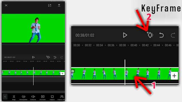 Cara Zoom Video di CapCut
