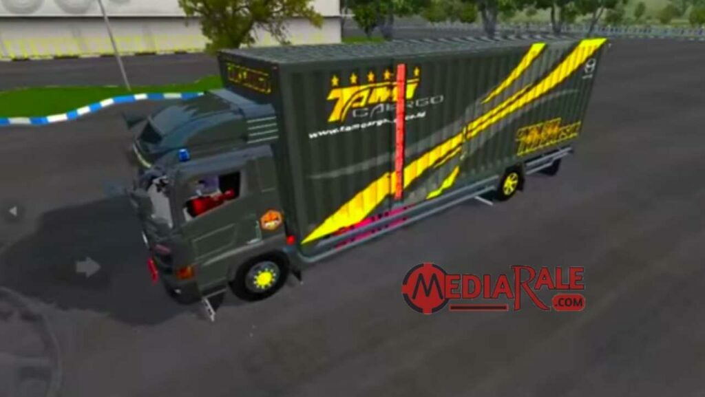 mod bussid truck hino