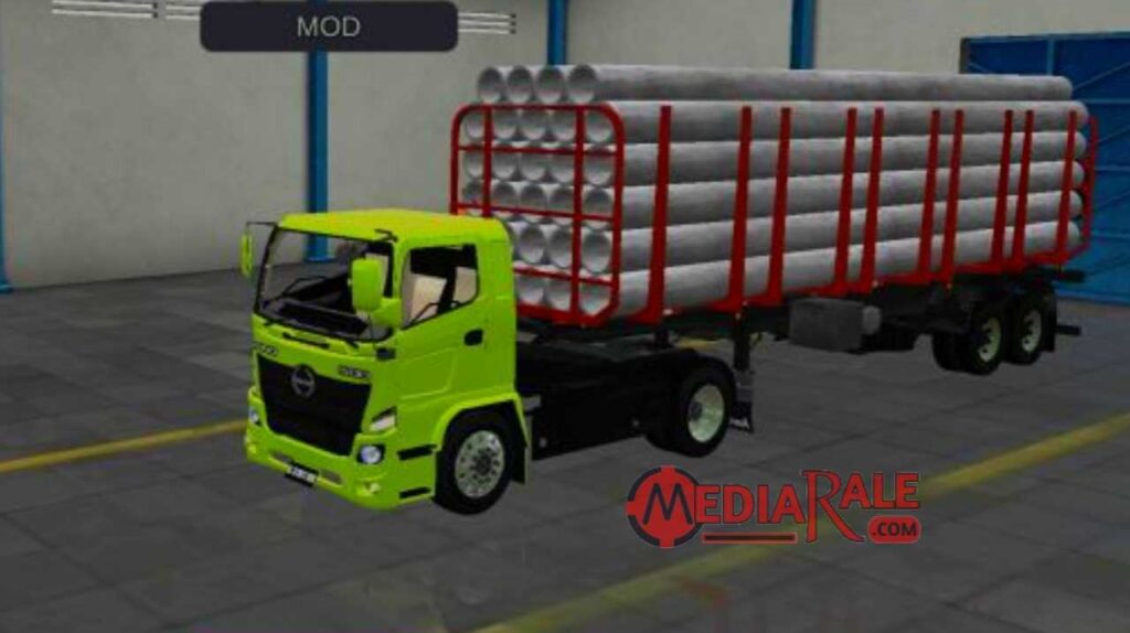 Mod BUSSID Truck Hino 700