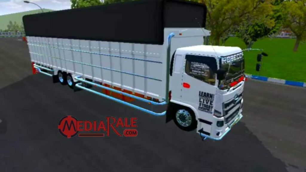 mod bussid truck hino