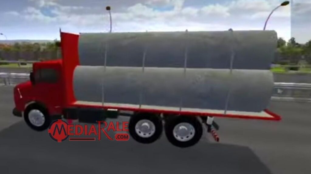 mod bussid truck muatan berat