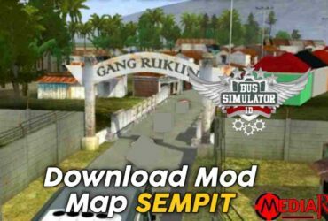 Mod Map BUSSID jalan sempit